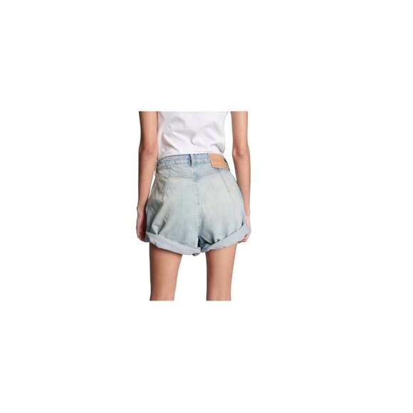 ONE TEASPOON REVOLVE Kansas Streetwalker Denim Shorts Size 25 NWT 80s Retro - Picture 6 of 6